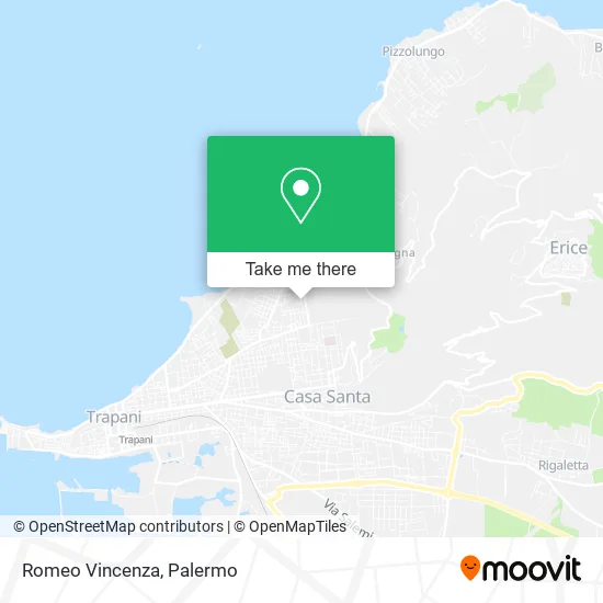 Romeo Vincenza map