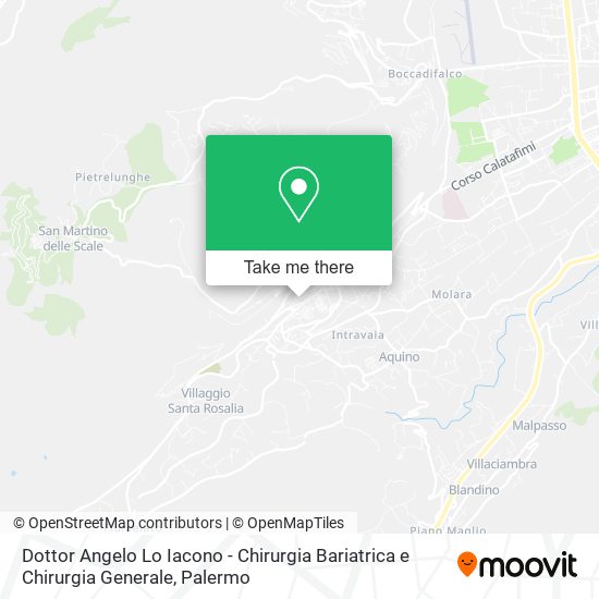 Dottor Angelo Lo Iacono - Chirurgia Bariatrica e Chirurgia Generale map