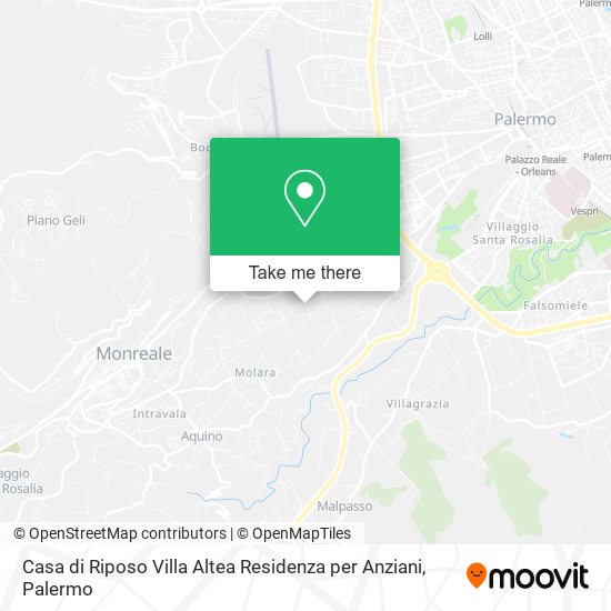Casa di Riposo Villa Altea Residenza per Anziani map