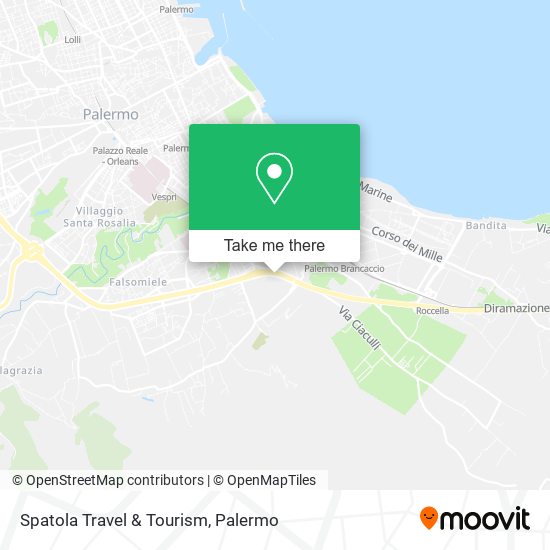 Spatola Travel & Tourism map