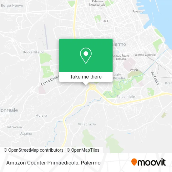 Amazon Counter-Primaedicola map