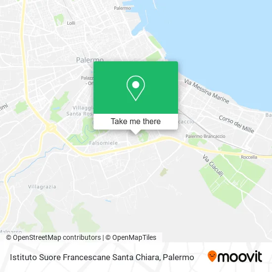 Istituto Suore Francescane Santa Chiara map