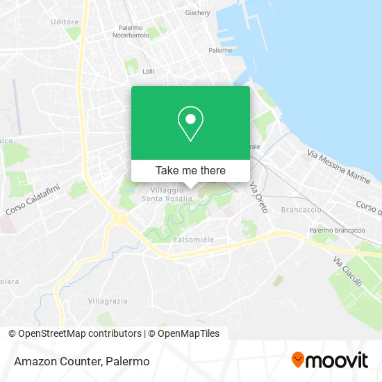 Amazon Counter map