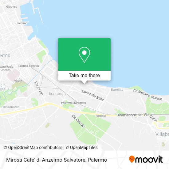 Mirosa Cafe by Anzelmo Salvatore map