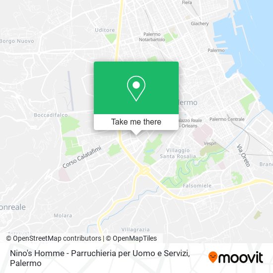 Nino's Homme - Parruchieria per Uomo e Servizi map