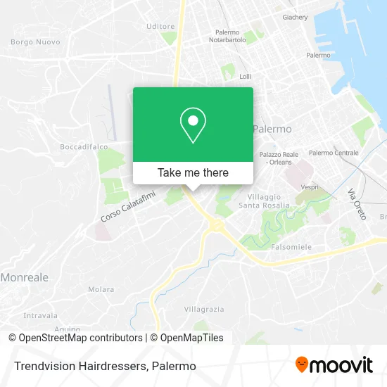 Trendvision Hairdressers map