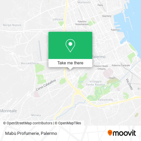 Mabù Profumerie map