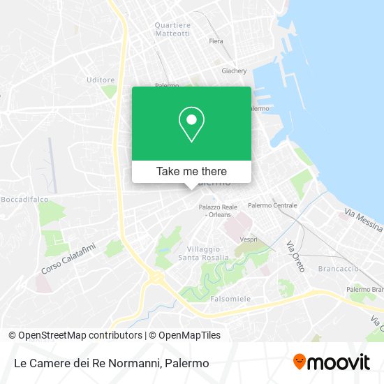 Le Camere dei Re Normanni map