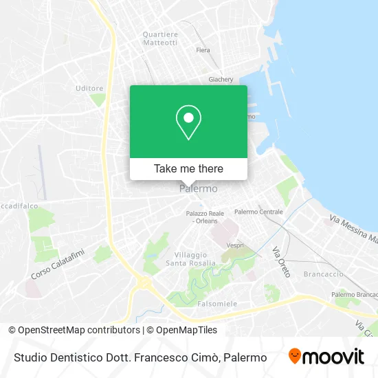 Studio Dentistico Dott. Francesco Cimò map