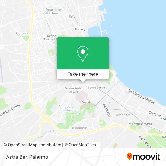 Astra Bar map