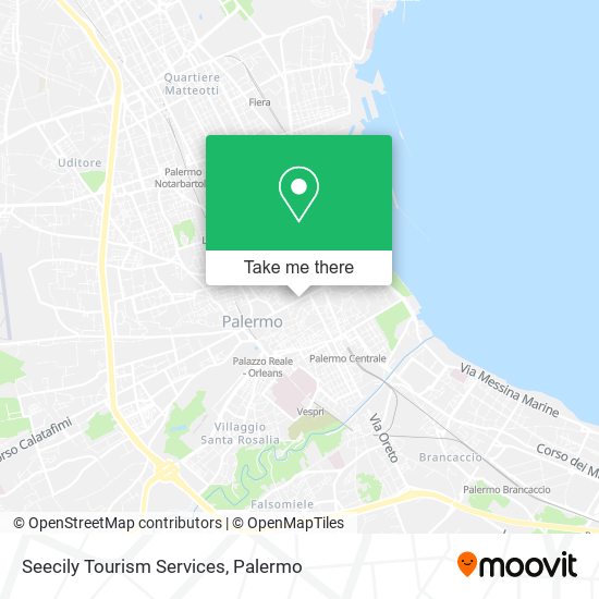 Seecily Tourism Services map