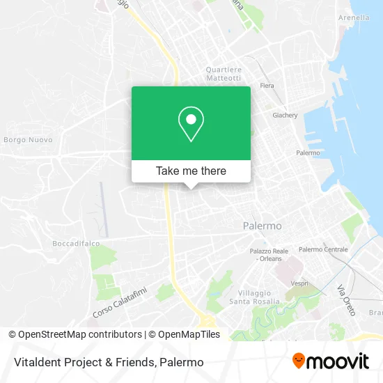 Vitaldent Project & Friends map
