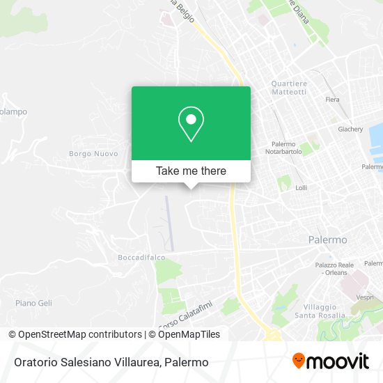 Oratorio Salesiano Villaurea map