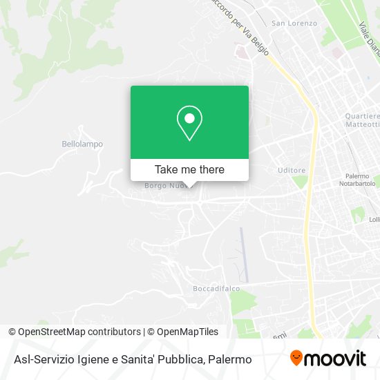 Asl-Servizio Igiene e Sanita' Pubblica map