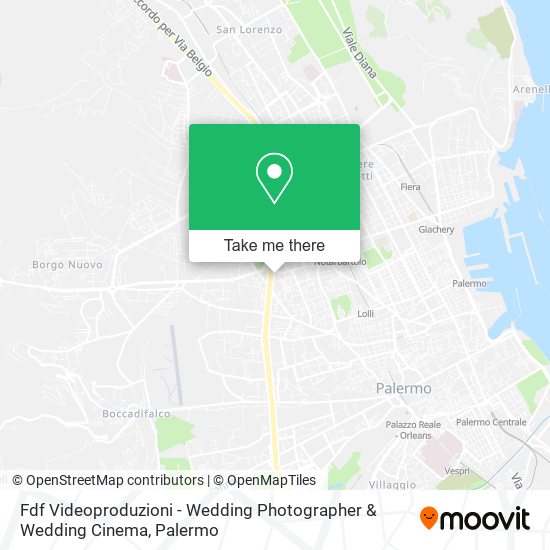 Fdf Videoproduzioni - Wedding Photographer & Wedding Cinema map