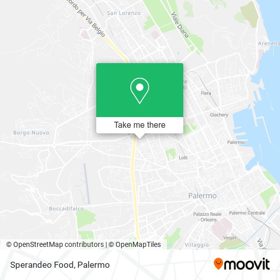 Sperandeo Food map