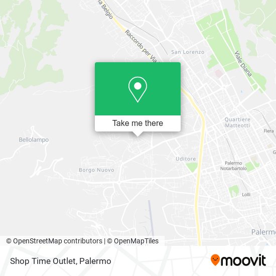 Shop Time Outlet map