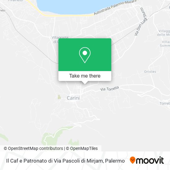 Il Caf e Patronato di Via Pascoli di Mirjam map