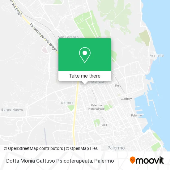 Dotta Monia Gattuso Psicoterapeuta map