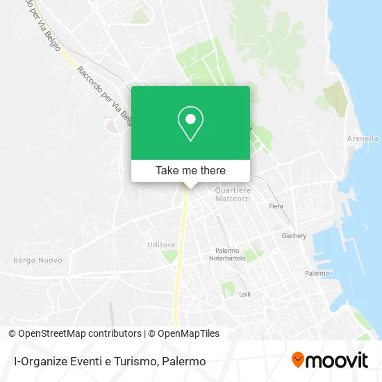 I-Organize Eventi e Turismo map