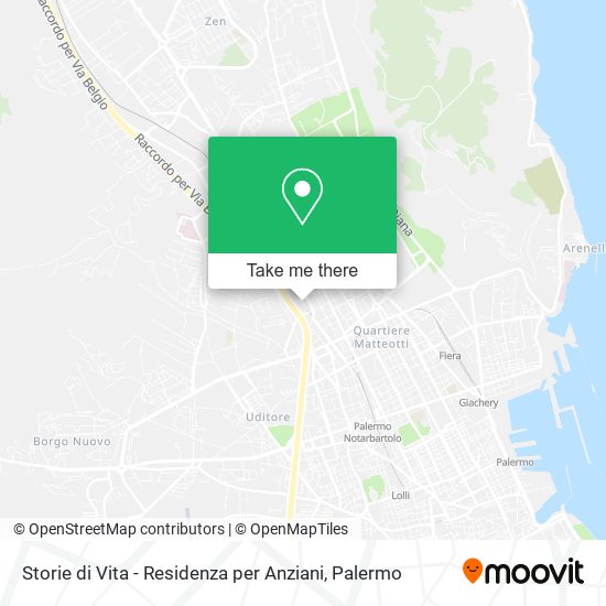 Storie di Vita - Residenza per Anziani map