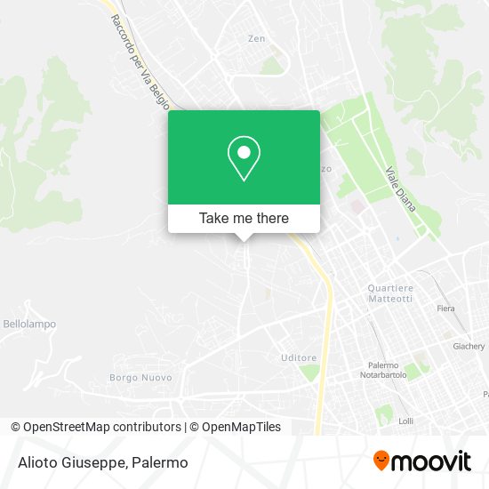 Alioto Giuseppe map