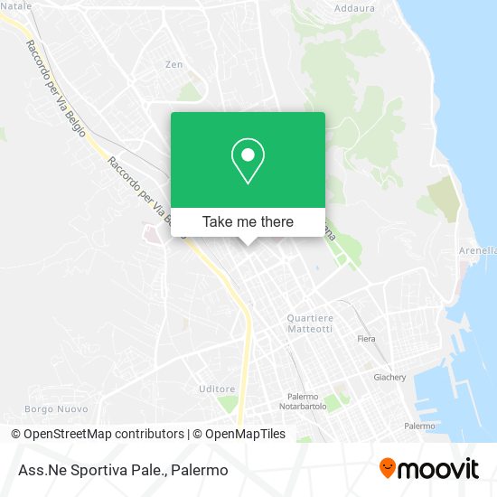 Ass.Ne Sportiva Pale. map