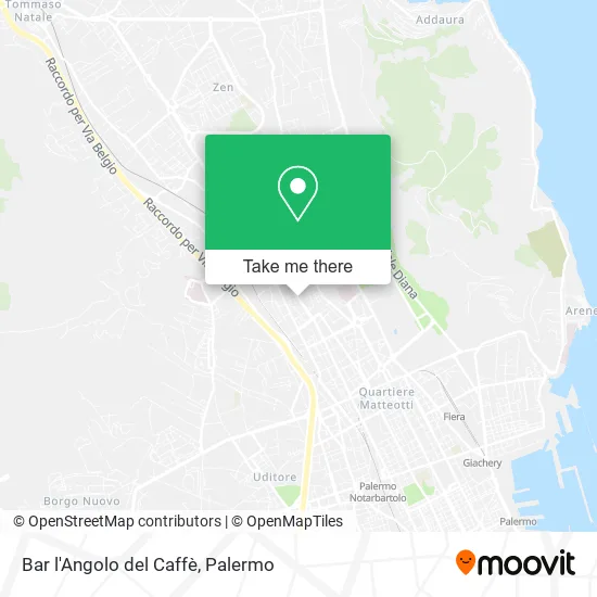 Bar l'Angolo del Caffè map