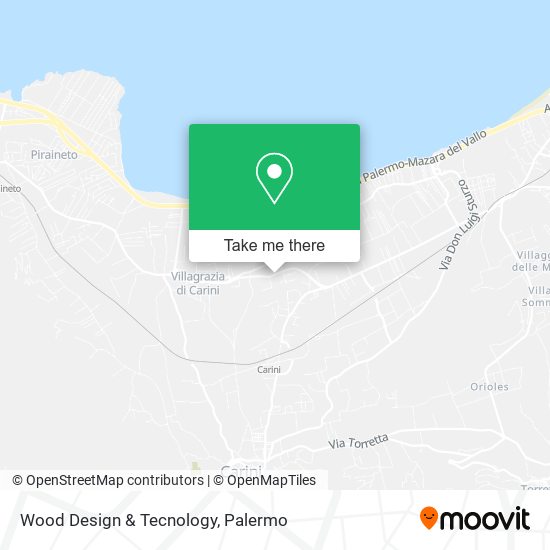 Wood Design & Tecnology map