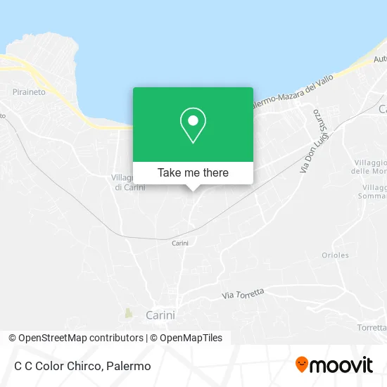 C C Color Chirco map