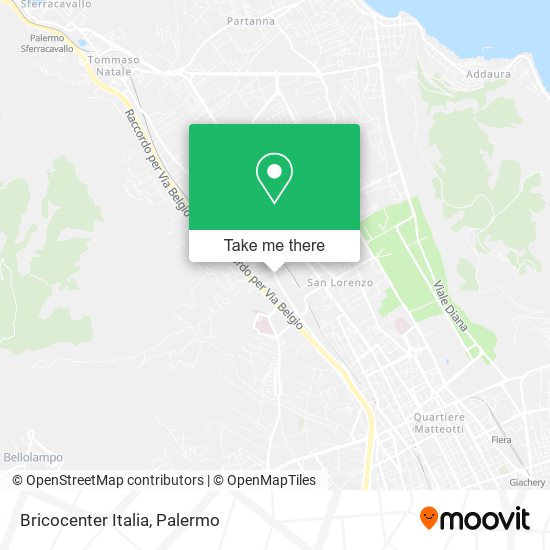 Bricocenter Italia map