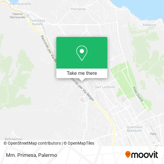 Mm. Primesa map