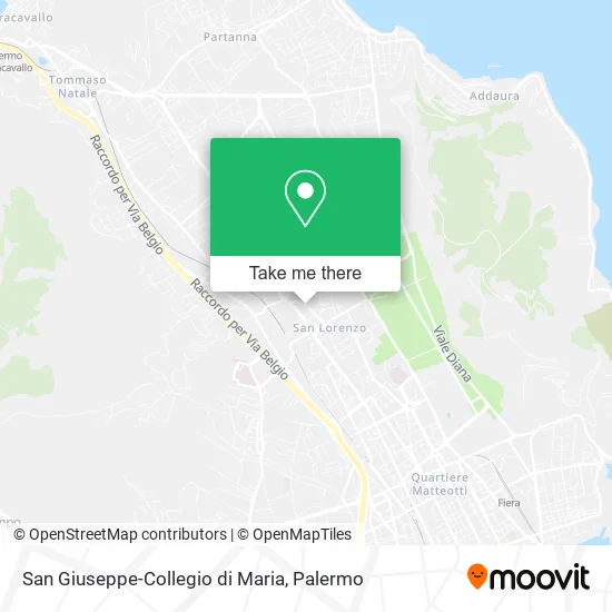 San Giuseppe-Collegio di Maria map