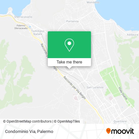 Condominio Via map