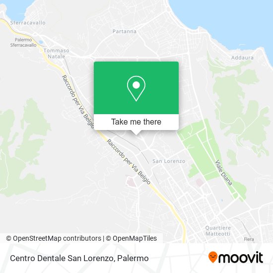 Centro Dentale San Lorenzo map