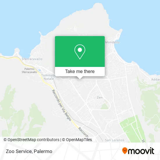 Zoo Service map