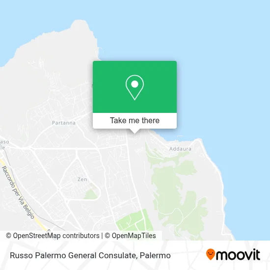 Russo Palermo General Consulate map
