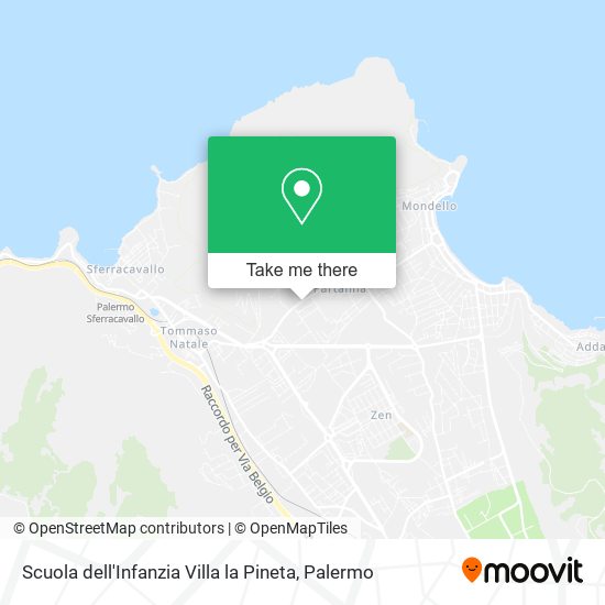 Scuola dell'Infanzia Villa la Pineta map