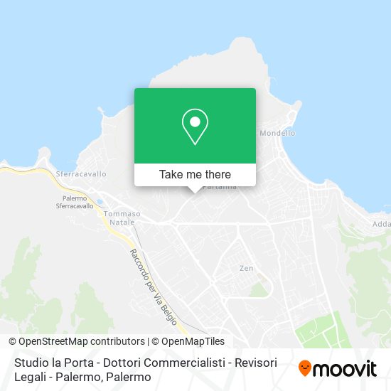 Studio la Porta - Dottori Commercialisti - Revisori Legali - Palermo map