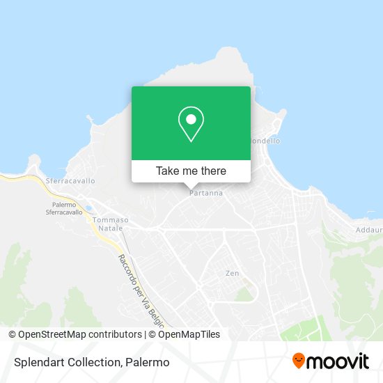 Splendart Collection map