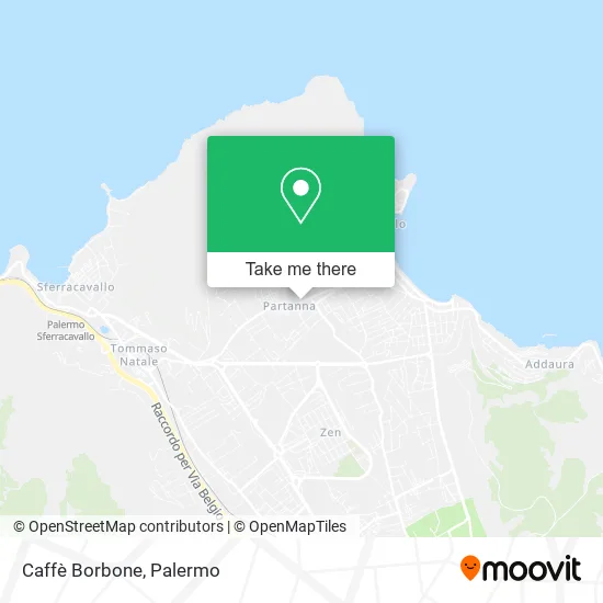 Caffè Borbone map