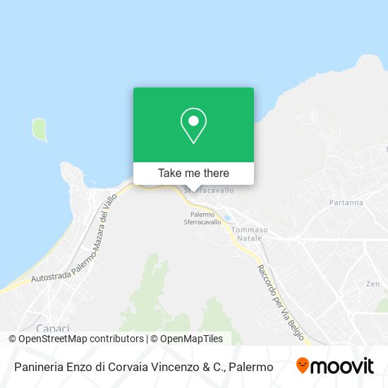 Panineria Enzo di Corvaia Vincenzo & C. map
