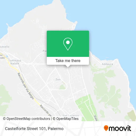 Castelforte Street 101 map
