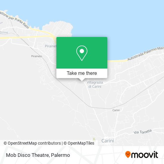 Mob Disco Theatre map