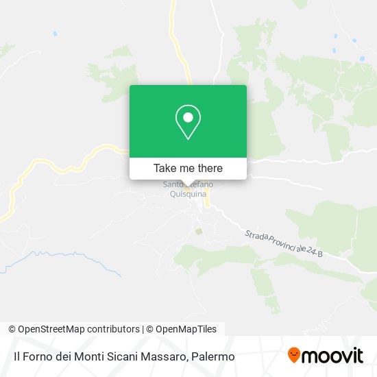 Il Forno dei Monti Sicani Massaro map