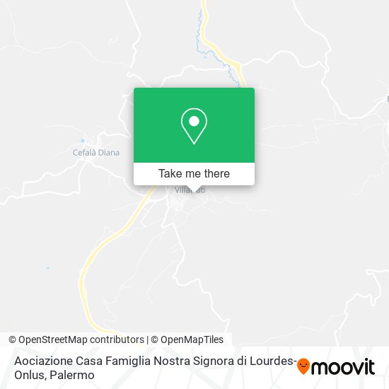 Aociazione Casa Famiglia Nostra Signora di Lourdes-Onlus map
