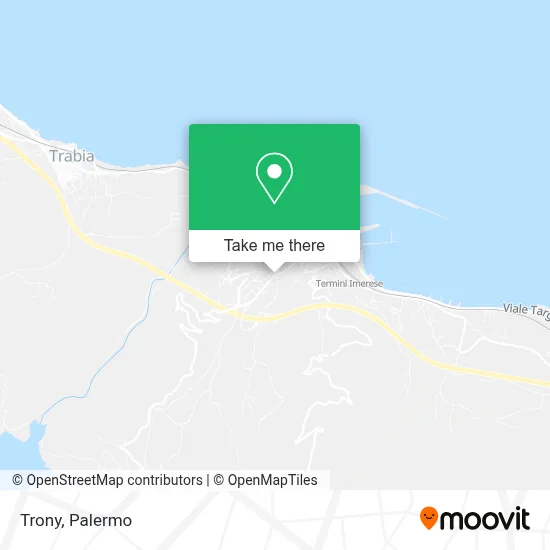 Trony map