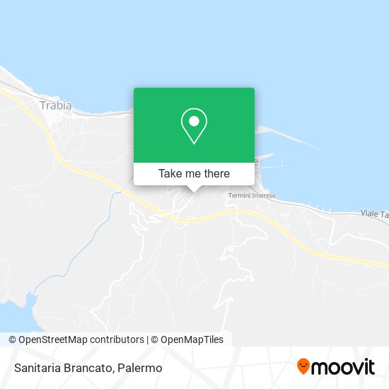 Sanitaria Brancato map