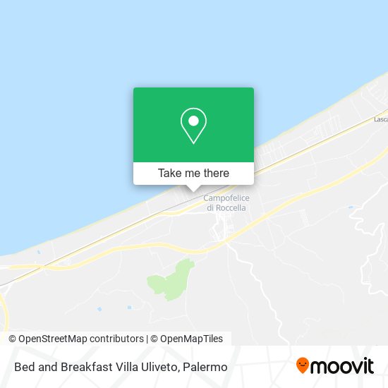 Bed and Breakfast Villa Uliveto map