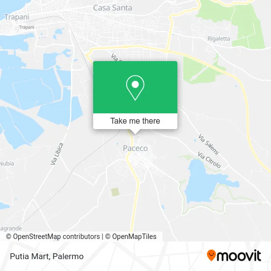 Putia Mart map